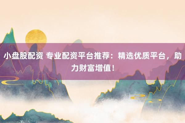 小盘股配资 专业配资平台推荐:精选优质平台,助力财富增值!