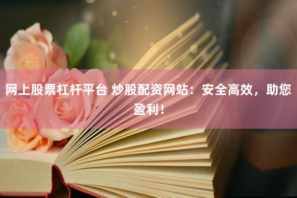 网上股票杠杆平台 炒股配资网站：安全高效，助您盈利！